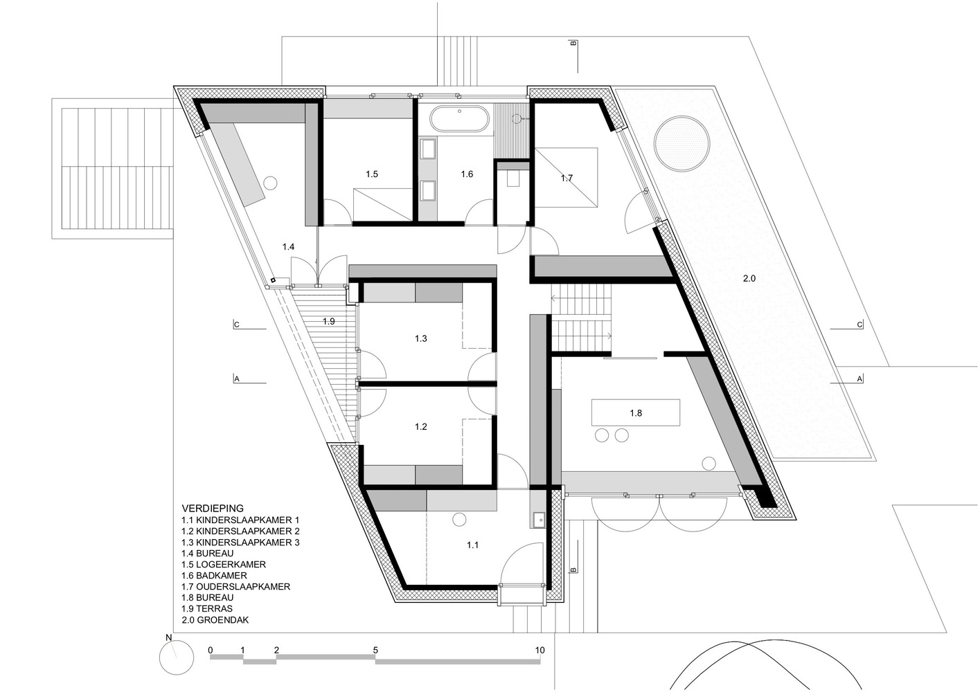 节能环保的比利时 Passive House Blanden 住宅-63