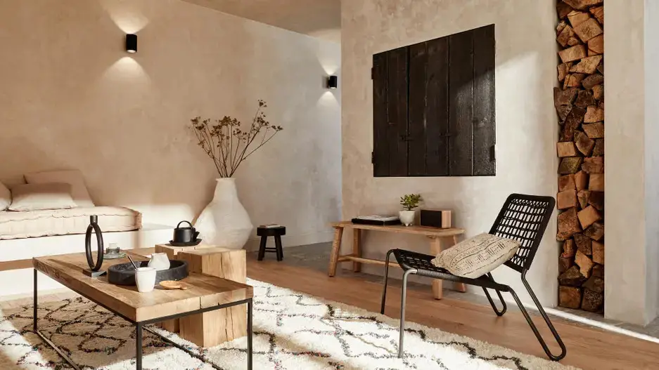 混搭风格客厅与餐厅设计-3