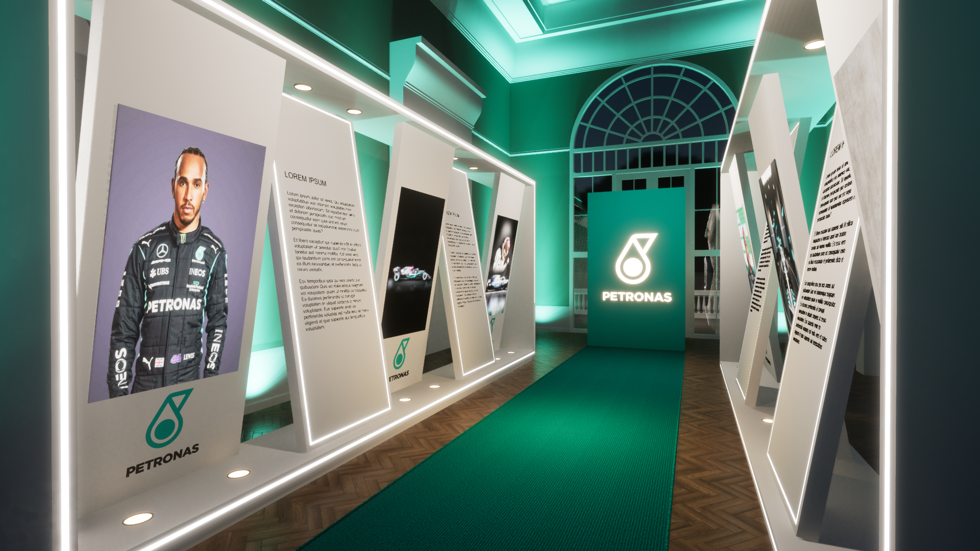 Petronas - Exposição Lewis Hamilton-0