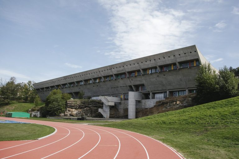Stade  Site Le Corbusier（勒·柯布西耶体育场）丨勒·柯布西耶（Le Corbusier）-20