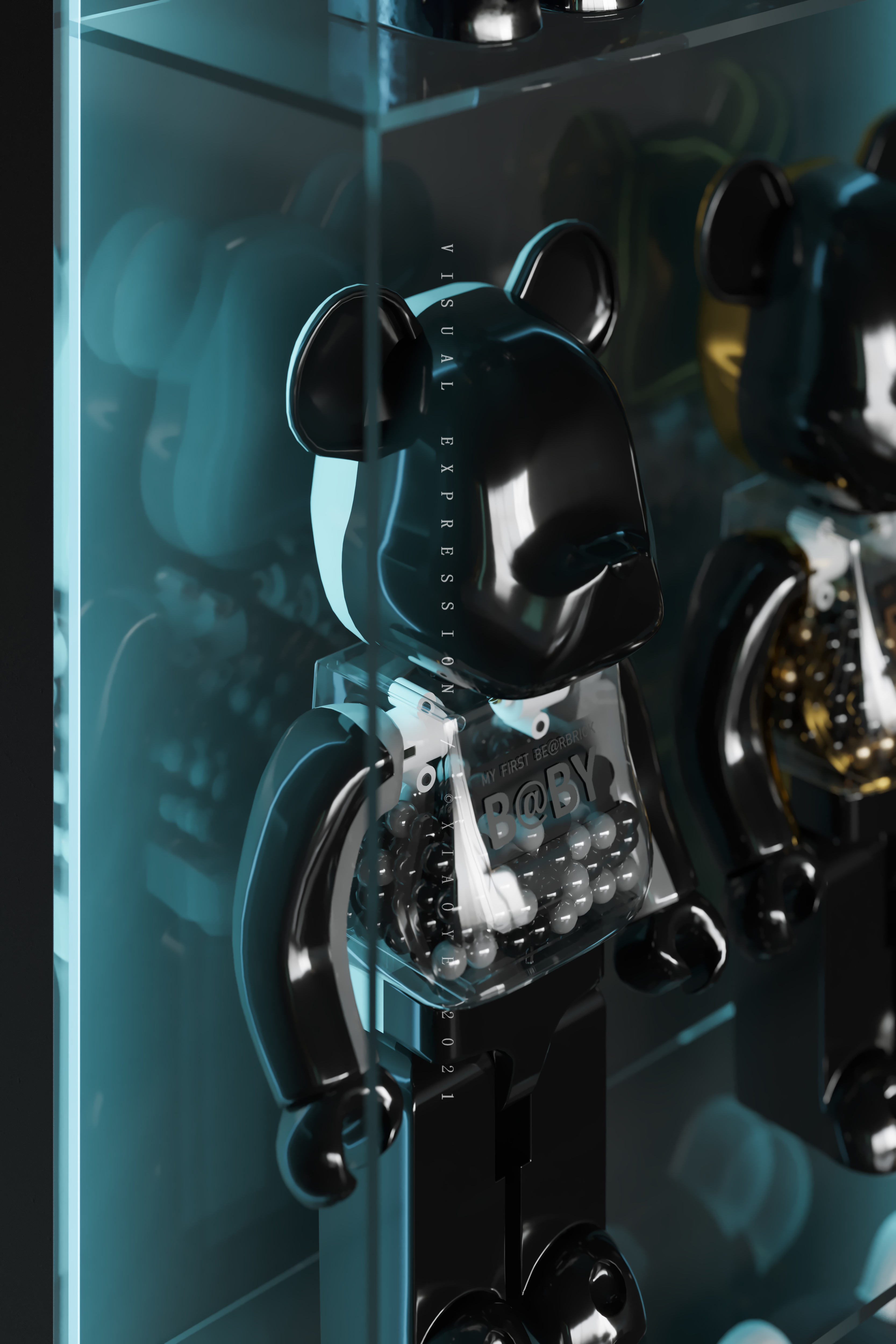 黑色视觉盛宴 · XIAOYE 室内设计作品-17