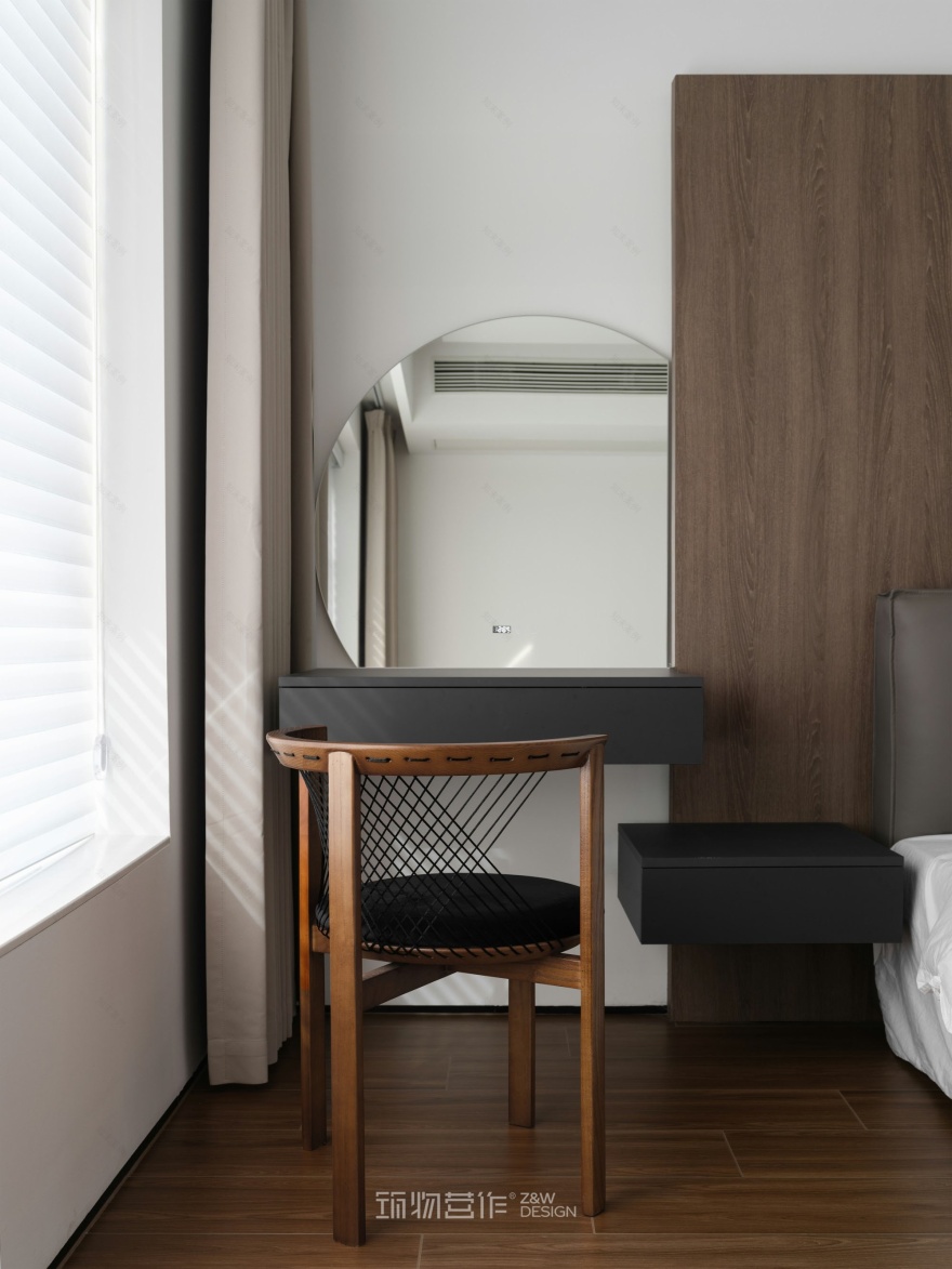 筑物营作实景|180㎡暗调极简婚房设计-61