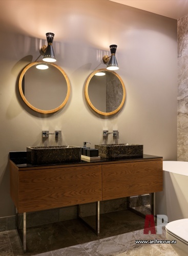 莫斯科带石膏浮雕及定制家具的现代公寓设计丨俄罗斯莫斯科丨Евдокимова Ольга,Зайцева Олеся-41