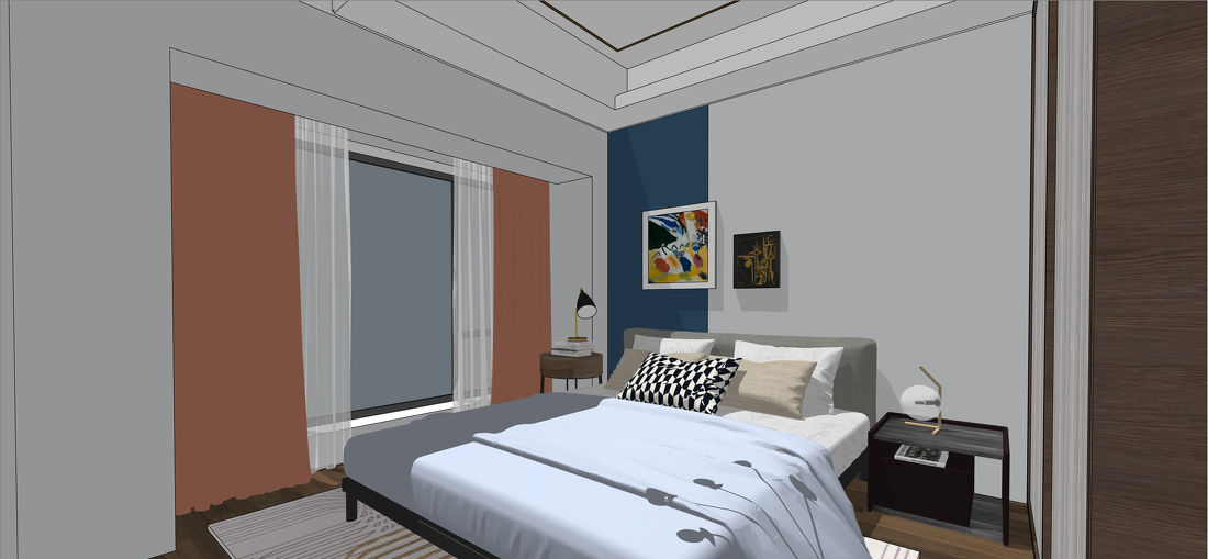 独居女青年的简约轻奢家居设计-23