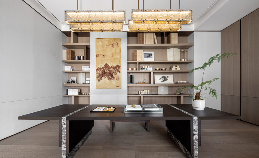 卓越·和奕府丨中国深圳丨诗意空间设计-56
