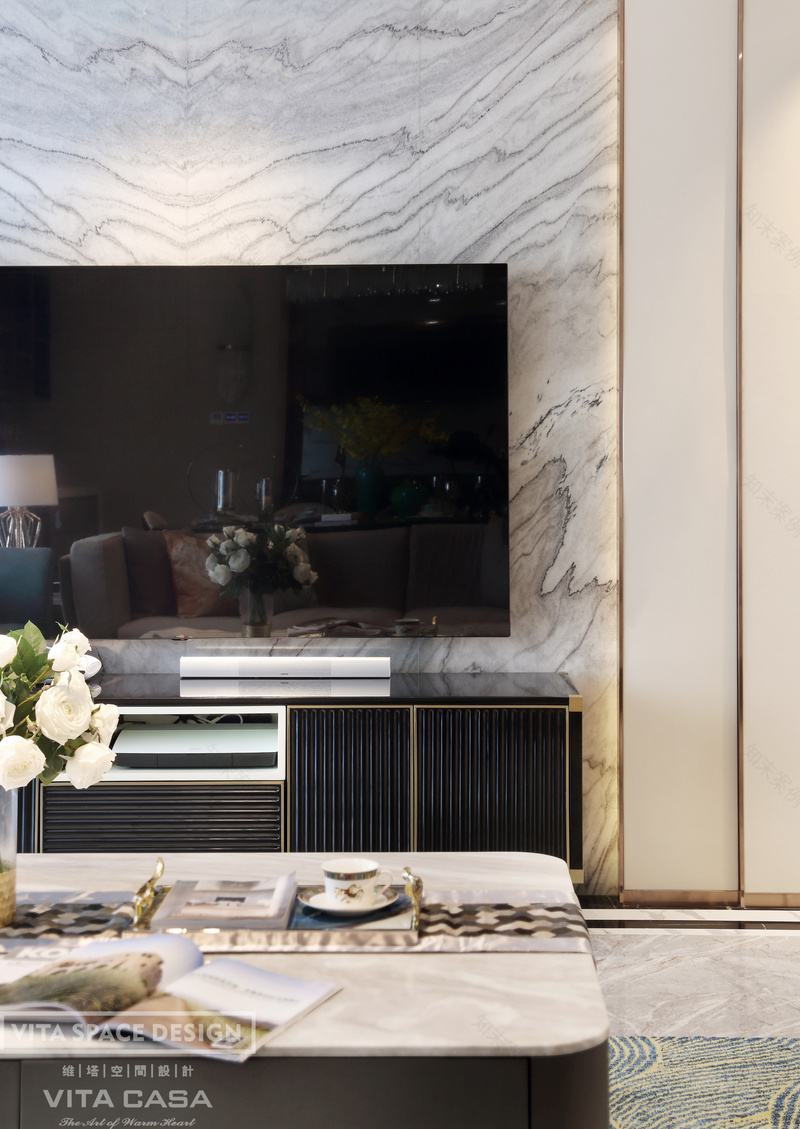 深圳宝安壹方玖誉178平私宅,现代轻奢风演绎精致生活-21
