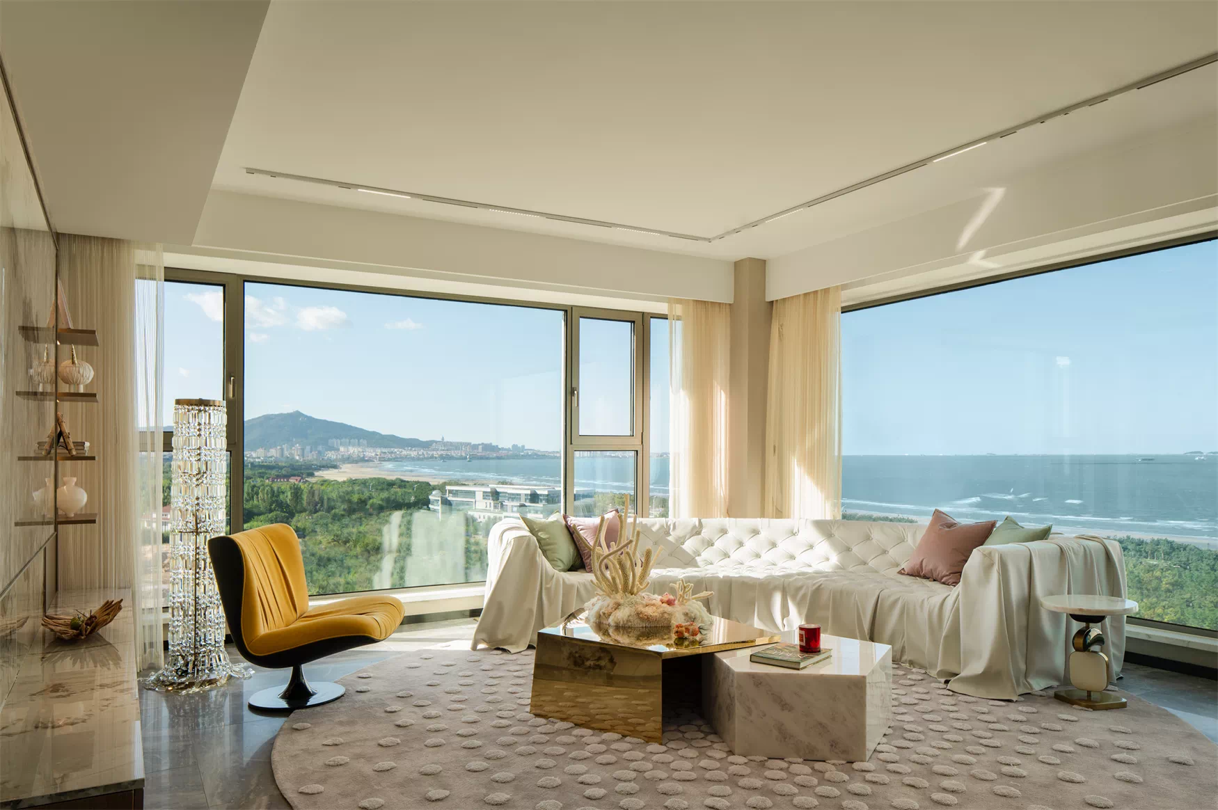 万科天琴湾 150 户型样板间丨萨尔瓦多滨海丨元禾大千(软装),HBA(硬装)-7