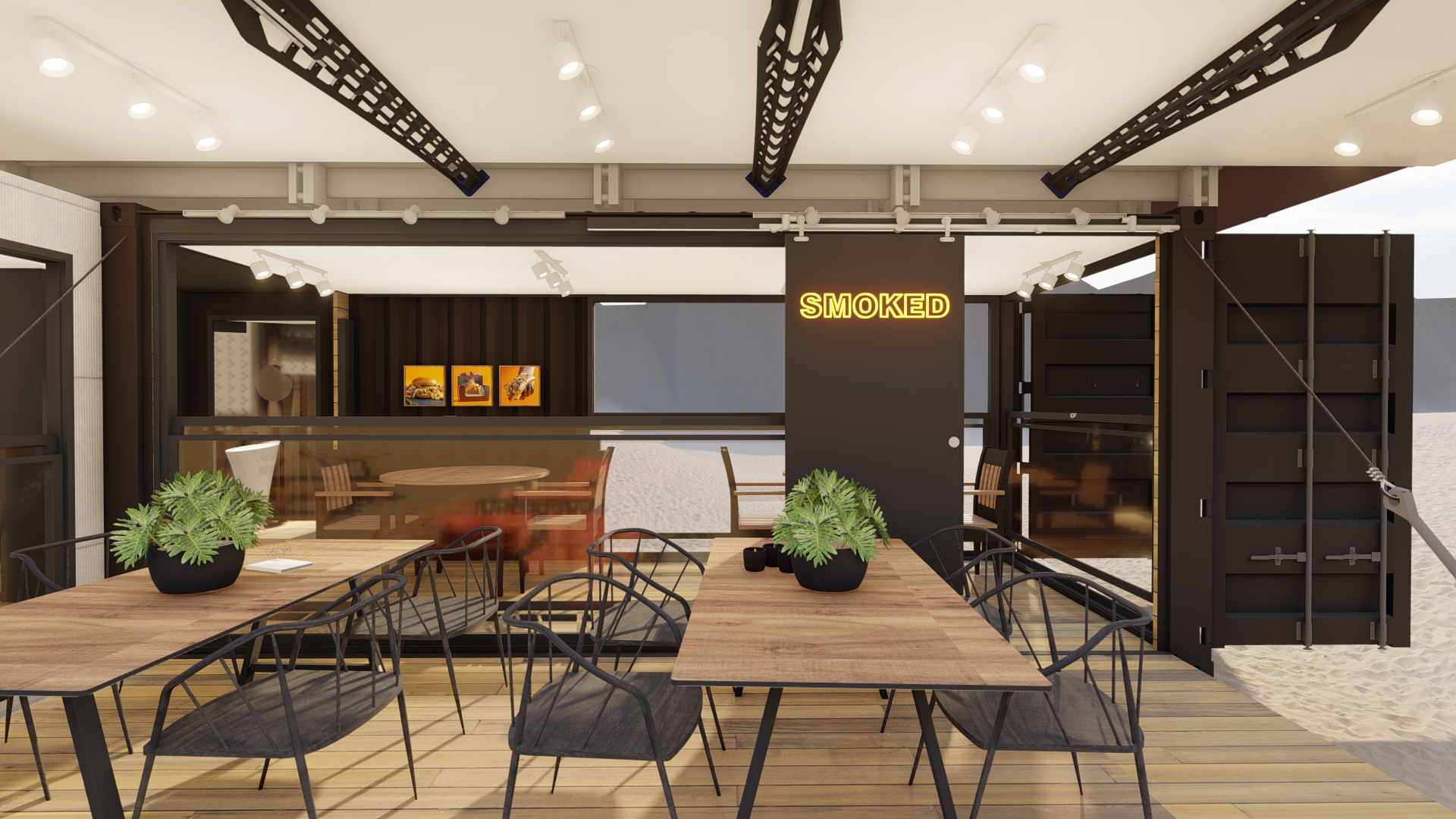 Restaurent In Desert-7