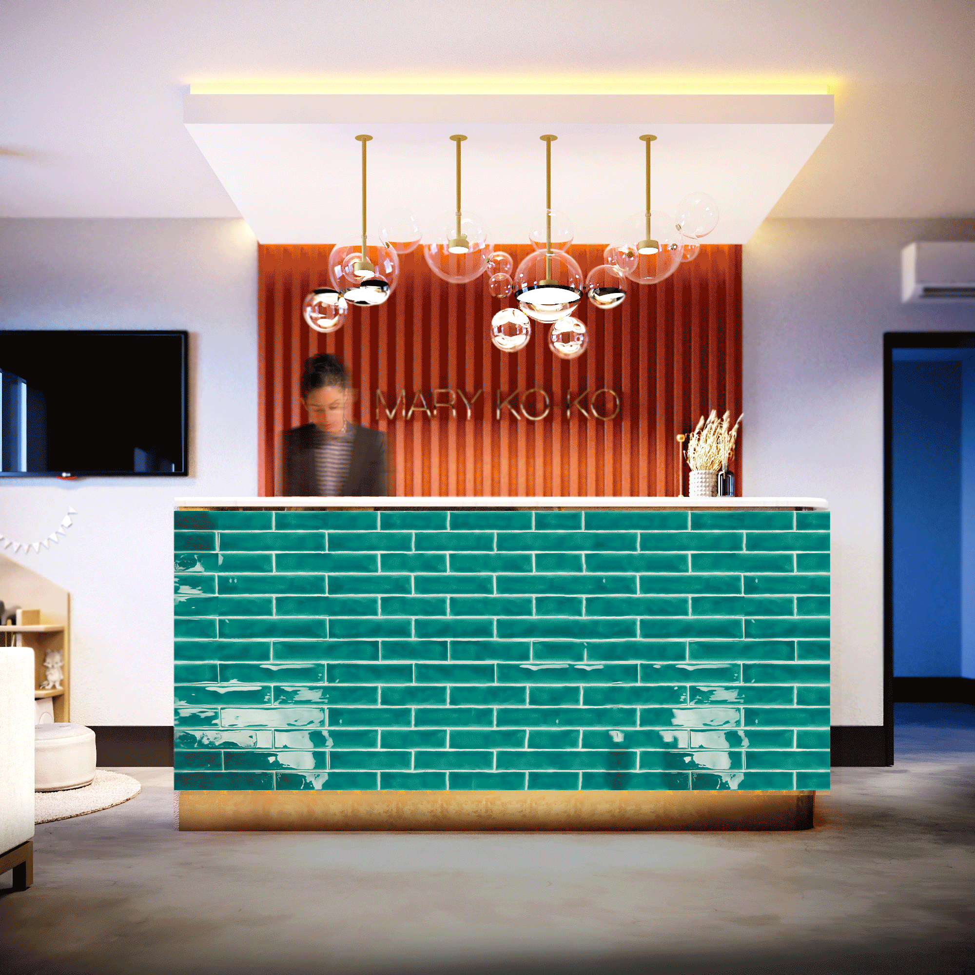 美容院室内设计丨Kate Selezneva-8