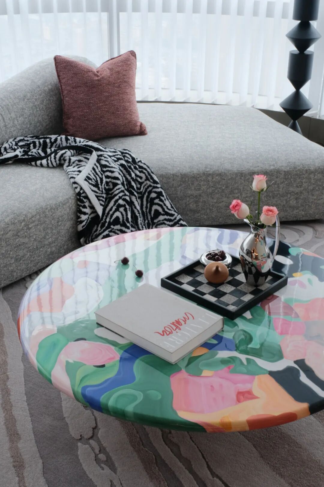 精装房改造新作｜落地艺术爆棚的豪宅嘉佰道-3