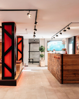 ALAIA LODGE 酒店大堂设计丨瑞士