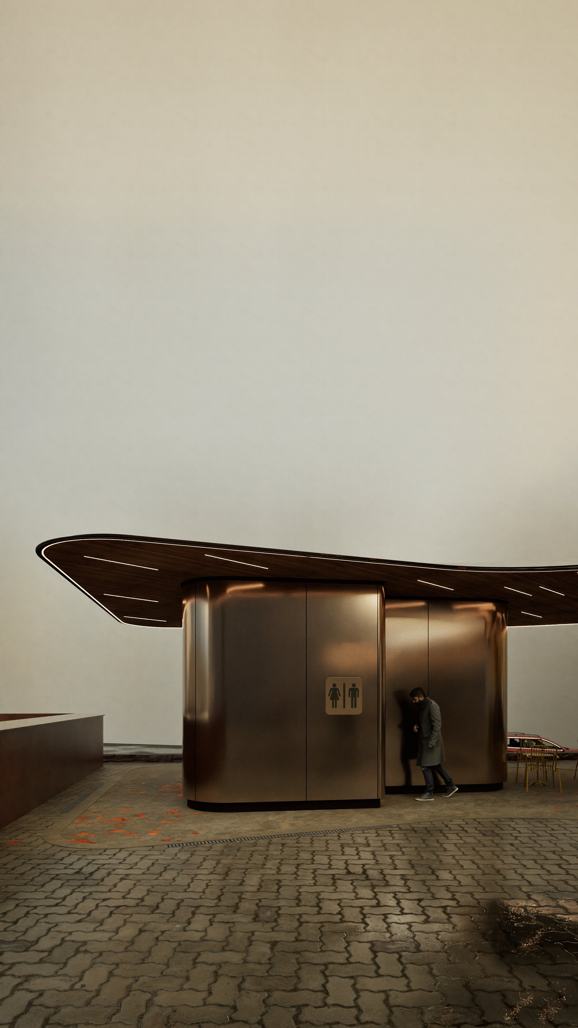 莫斯科公共 pavilion 建筑概念设计-8