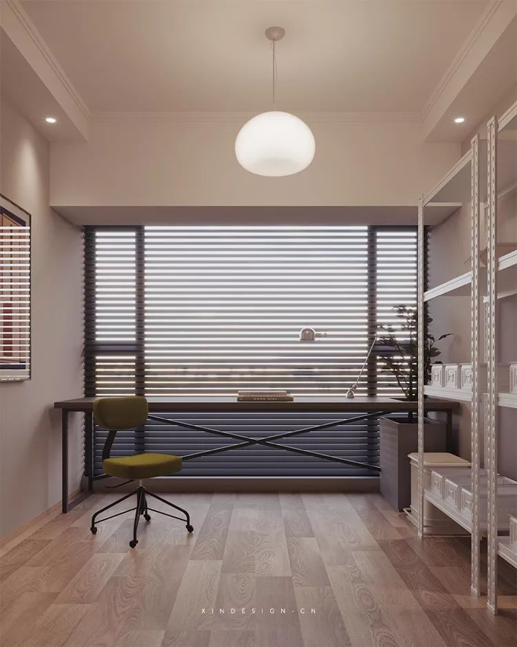 深圳满京华-- 云晓公馆 90m²现代风复式住宅设计-15