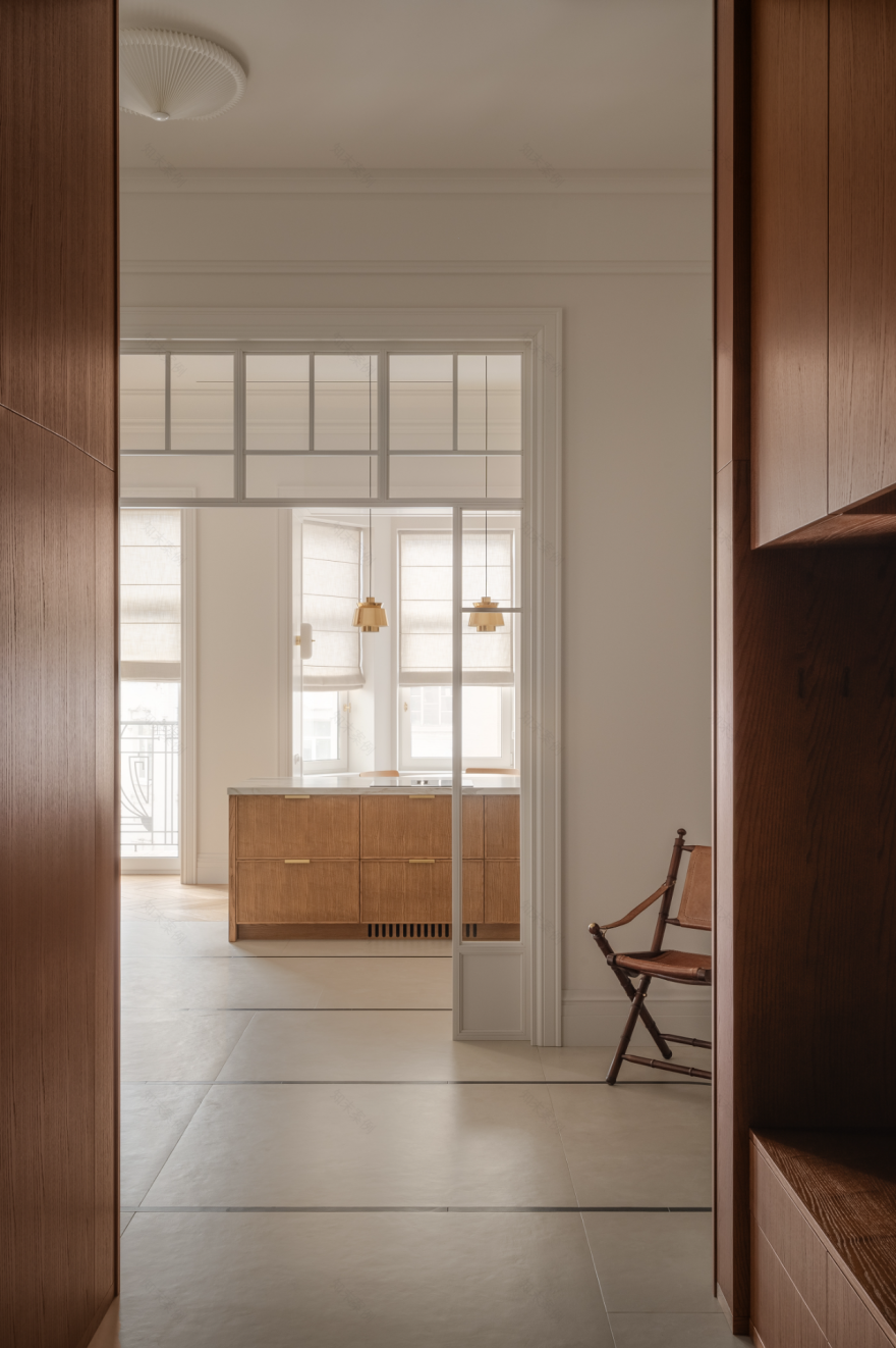 从老宅到新家,175㎡原木风设计-10