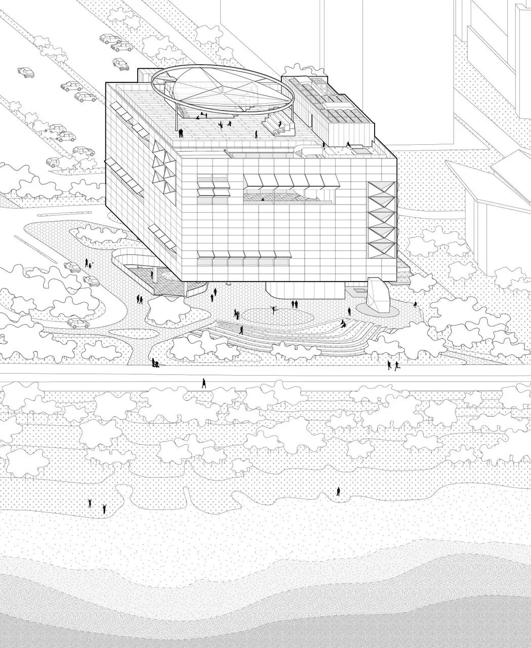美图立方视觉艺术中心丨中国厦门丨OPEN建筑事务所-30