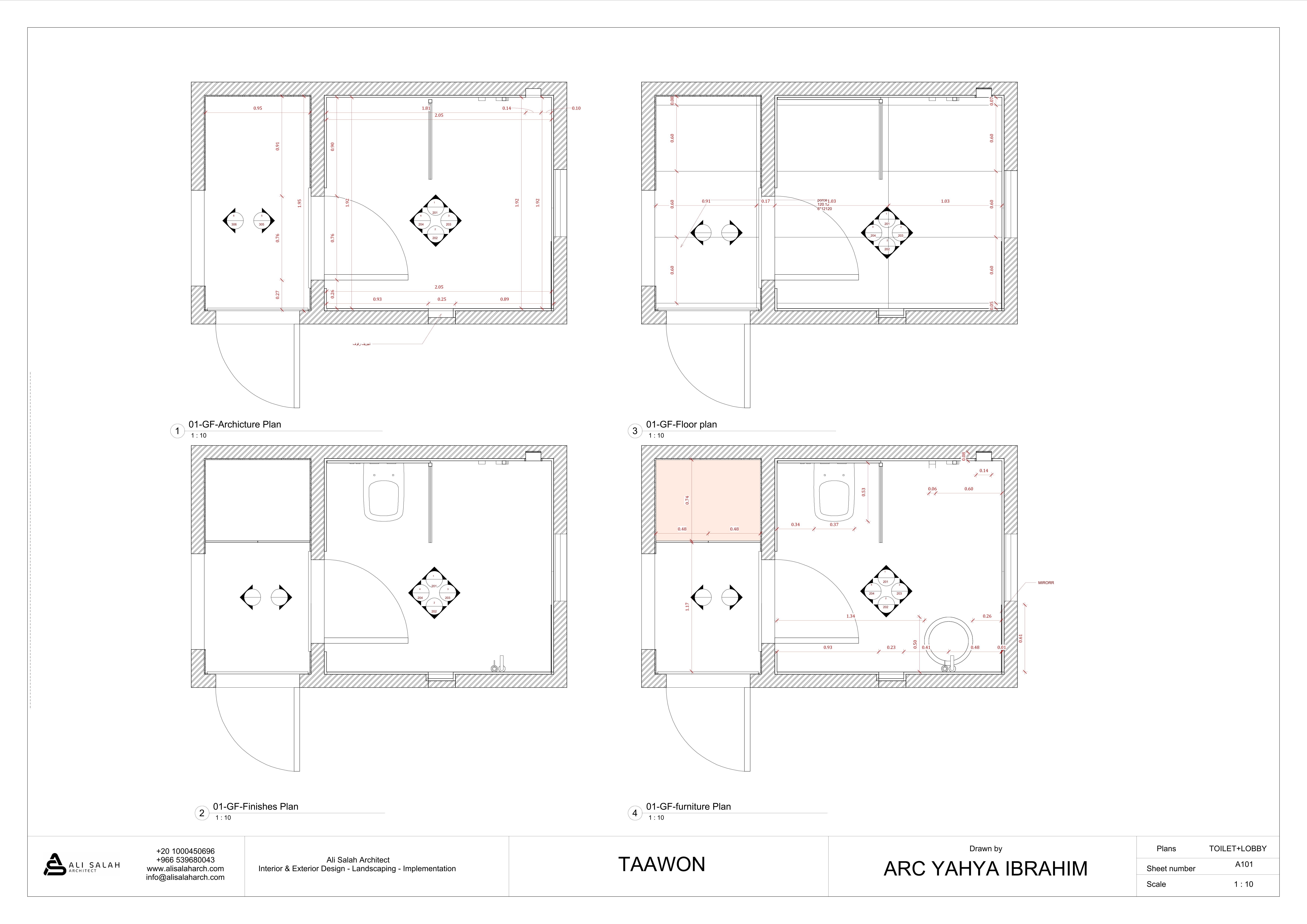 LOD(300)-TOILET- Shop Drawing-6