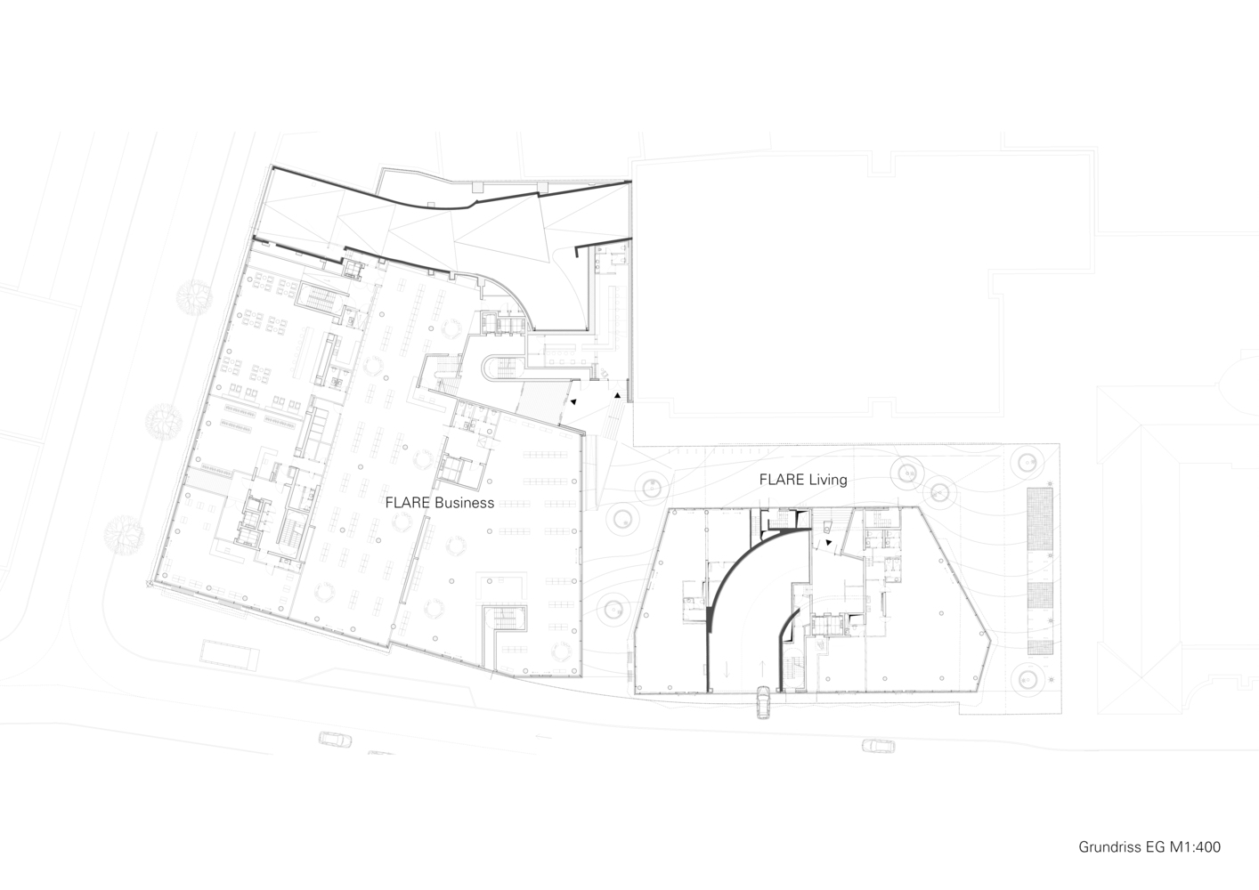 法兰克福 Flare 公寓丨德国法兰克福丨Hadi Teherani Architects-36