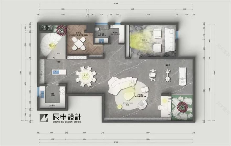 祥源金港湾地复式养老房丨辰申设计-26