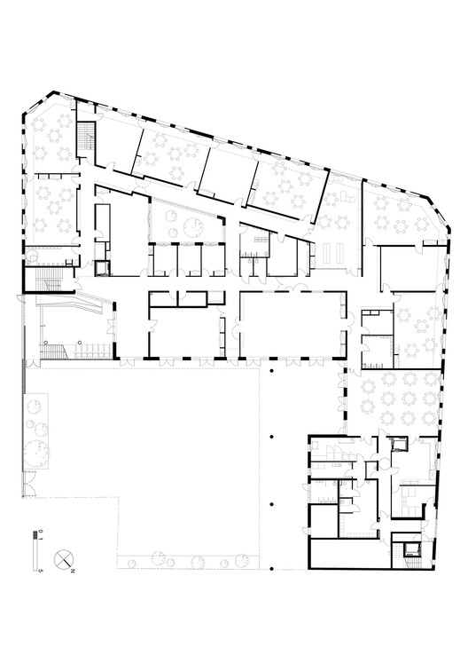 法国波尔多 Jacques Sempé 学校建筑设计丨BPM Architectes-18