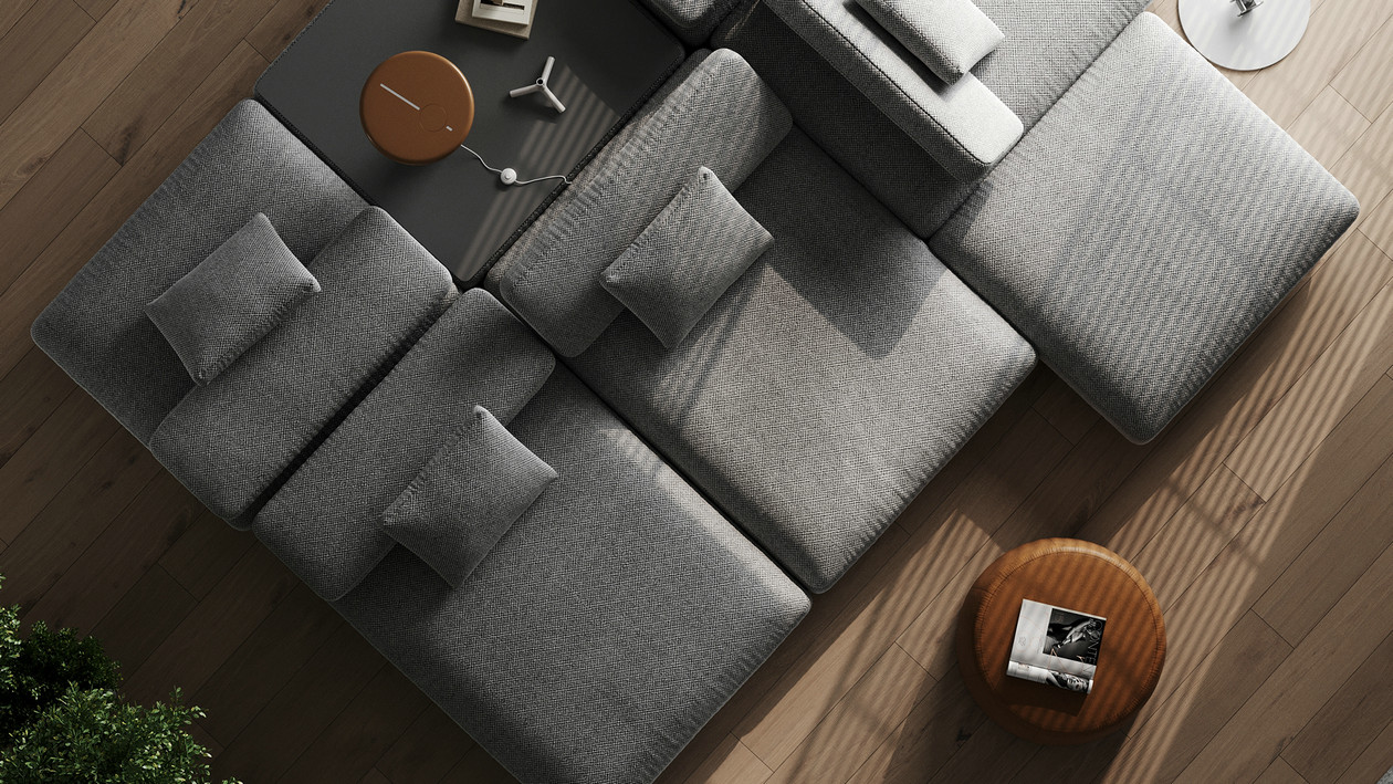 高级灰色系公寓设计-0