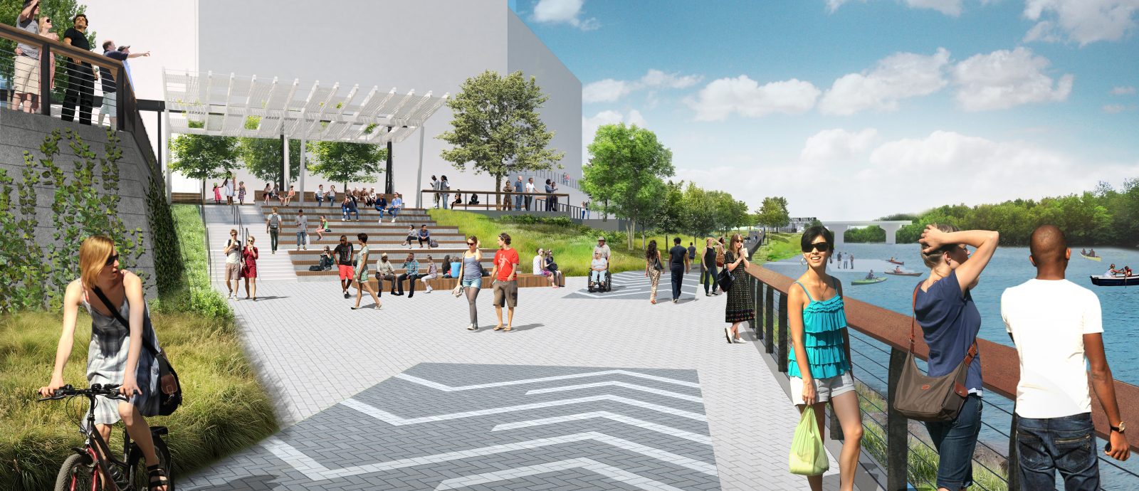 Allentown Riverwalk and Commons at The Waterfront-3