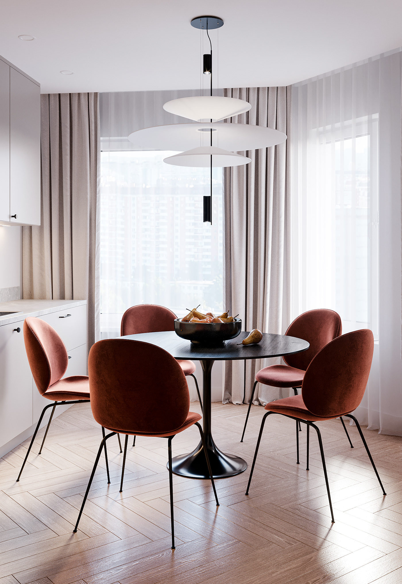 莫斯科多彩色系公寓设计丨俄罗斯莫斯科-6