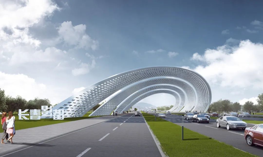 长春万达国际影都山门丨中国长春丨RhineScheme 莱茵之华-5