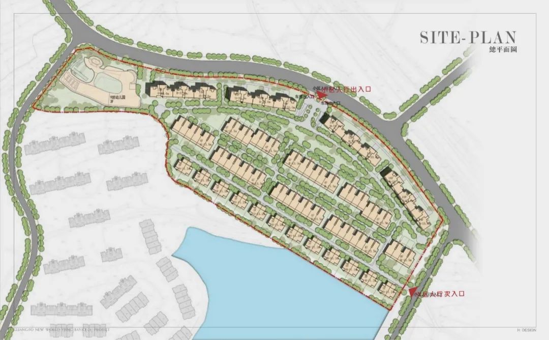 新世界逸璟湾 · 湖景墅式空间,轻奢生活典范丨中国佛山丨H DESIGN（旋木尚艺）-3
