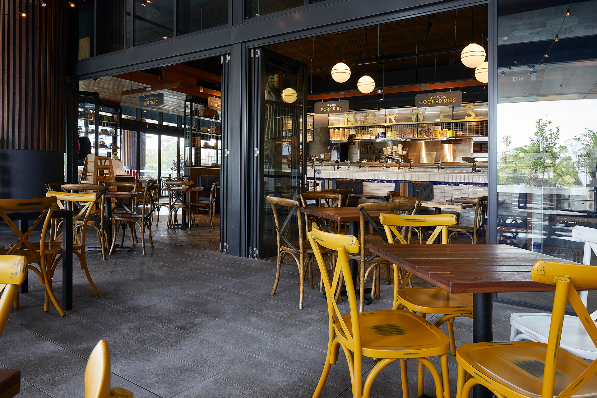 Ribs & Burgers · Bella Vista 餐厅设计丨澳大利亚新南威尔士丨Design Partnership Australia-36