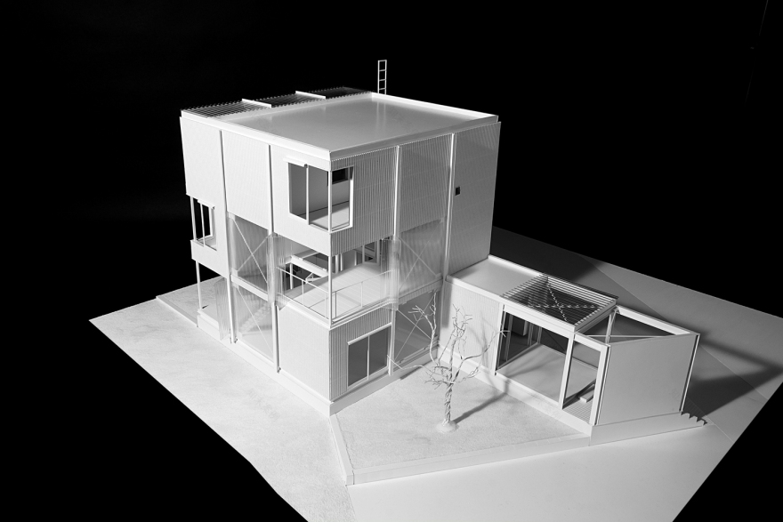 山石武喜打造简约钢构住宅 融入环境与自然共生-70