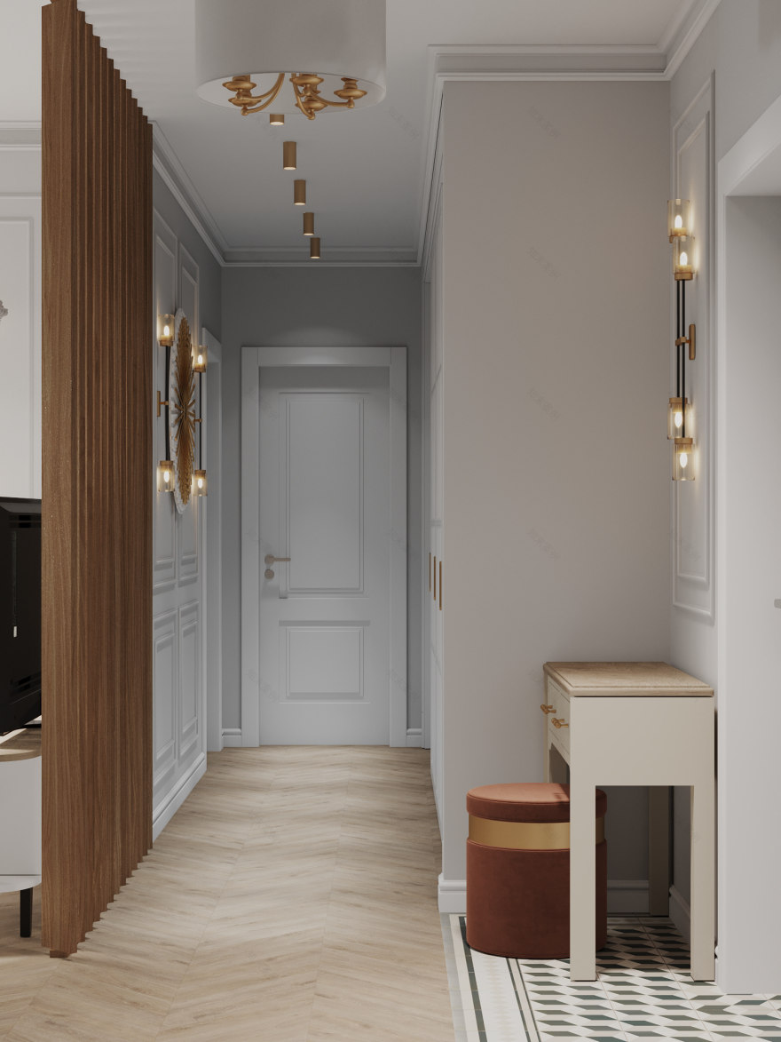 萨马拉市71平米城市公寓更新项目丨俄罗斯萨马拉丨维多利亚·叶罗希娜(Виктория Ерохина)-14