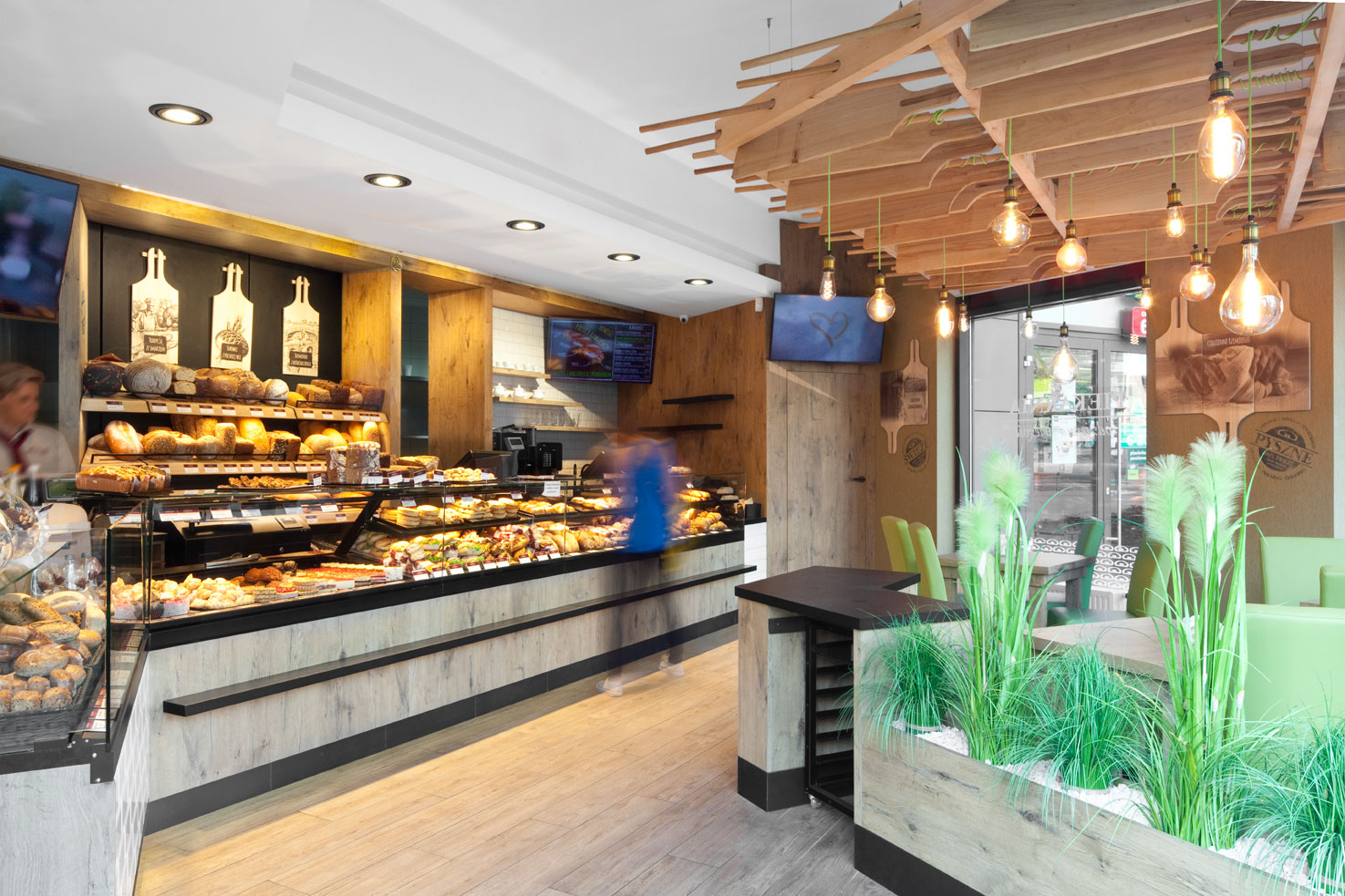 波兰 Warsaw 烘焙店 Piekarnia Gromulski 室内设计-5