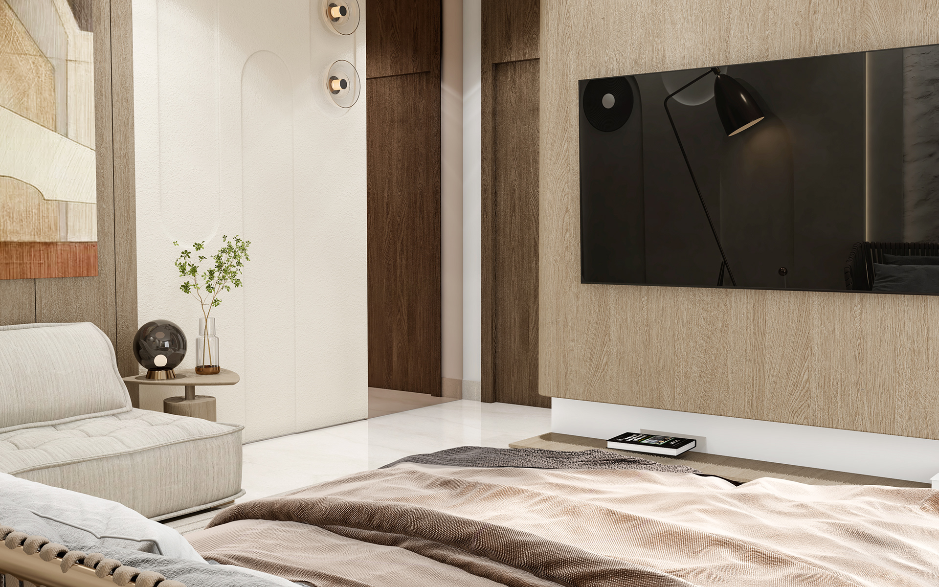 沙特阿拉伯豪华简约风别墅设计丨Alaa Arafa-36