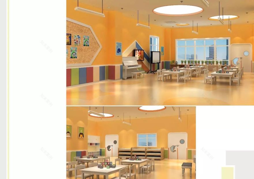 西安恒大国际城幼儿园,柒禾设计助力品格教育-33