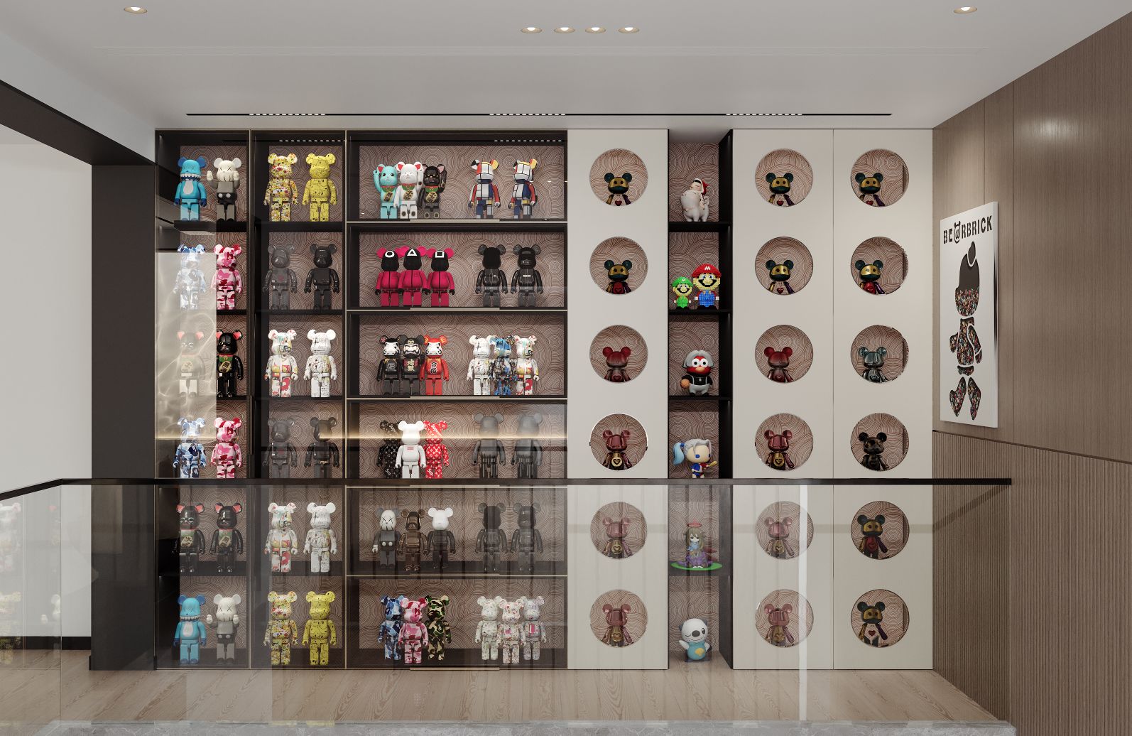 最近渲染，地下室也可以这样设计-9