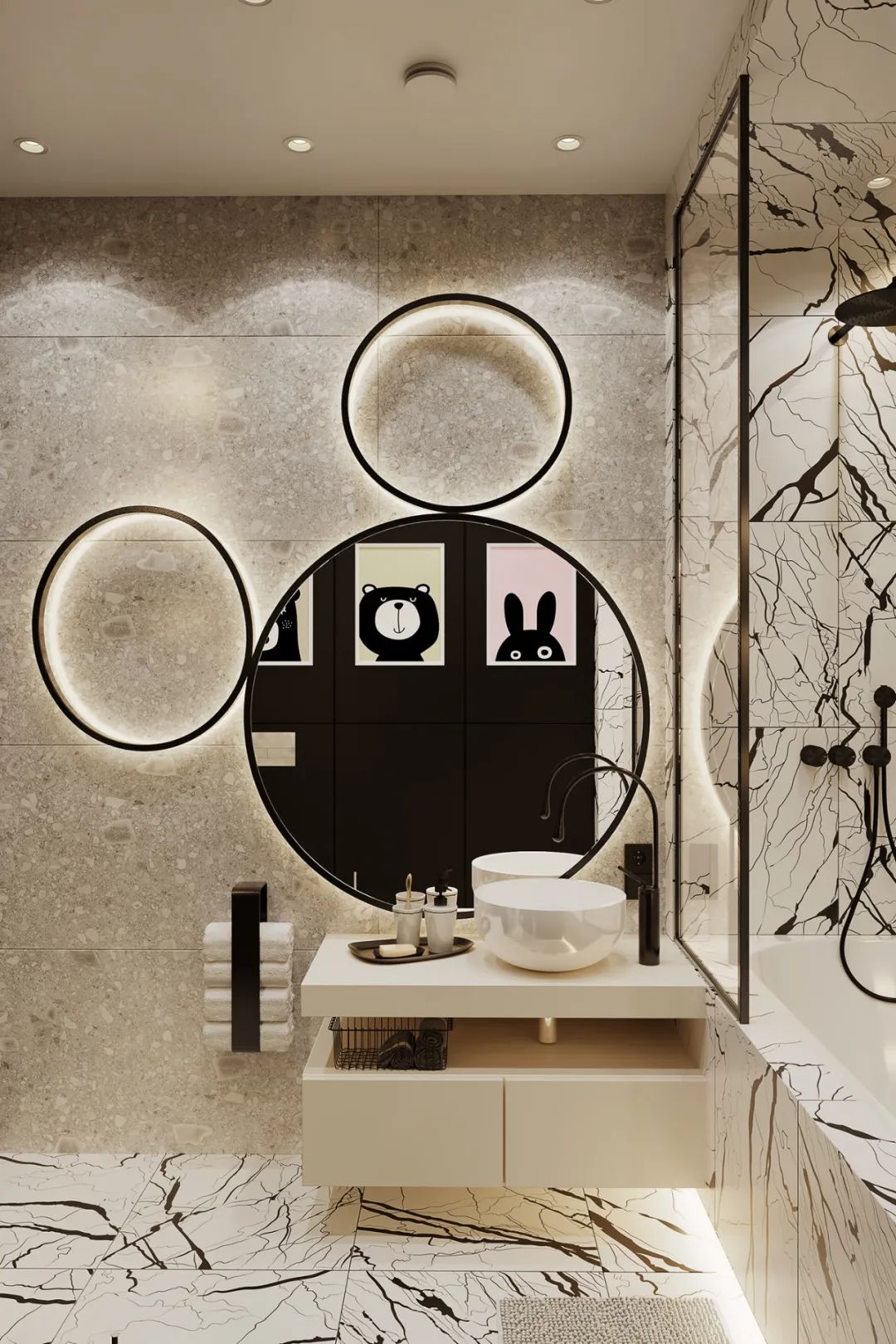 俄罗斯莫斯科 192·4㎡私人豪宅设计丨Julia Design-80