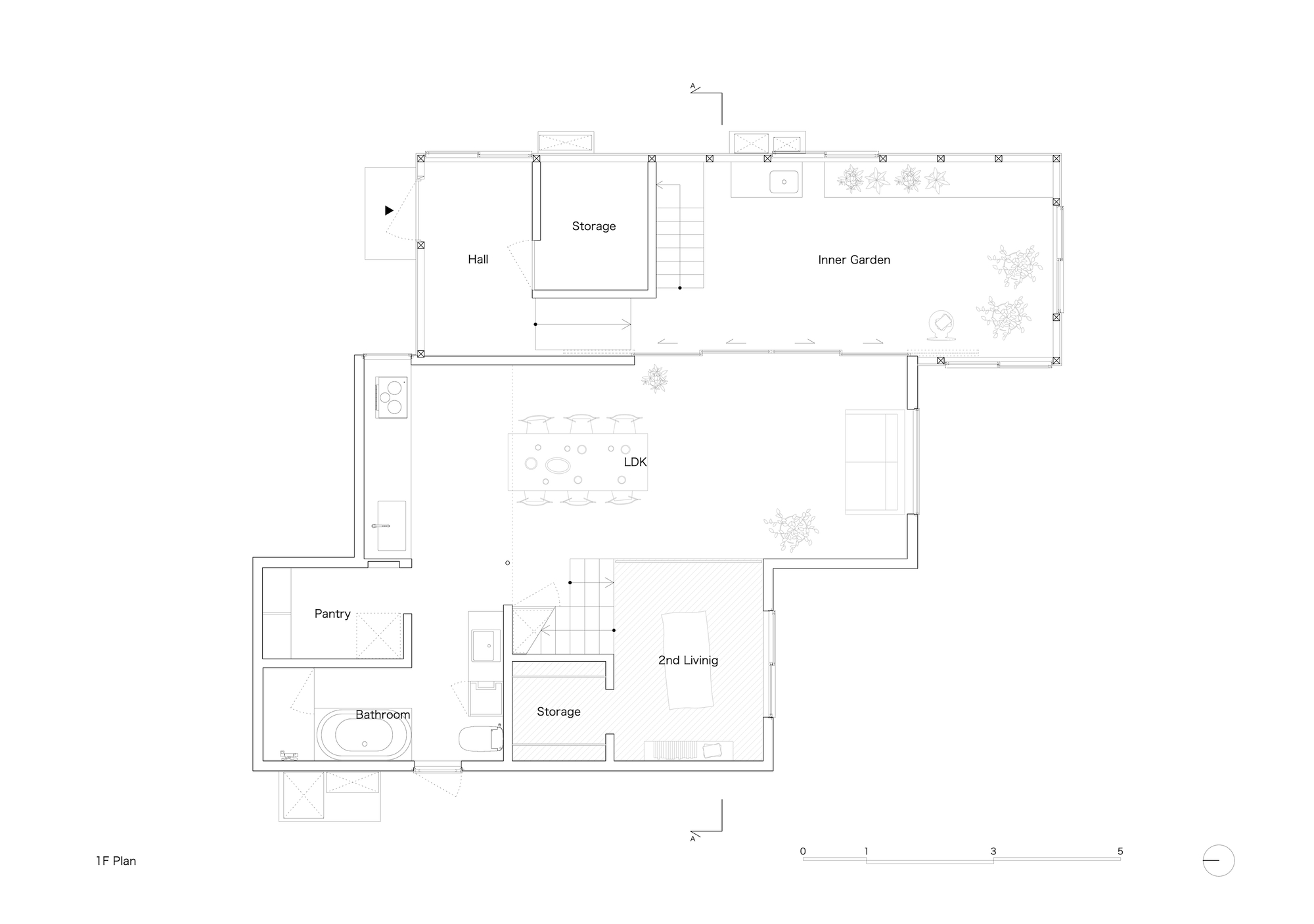 内花园住宅丨日本丨Takanori Ineyama Architects-13