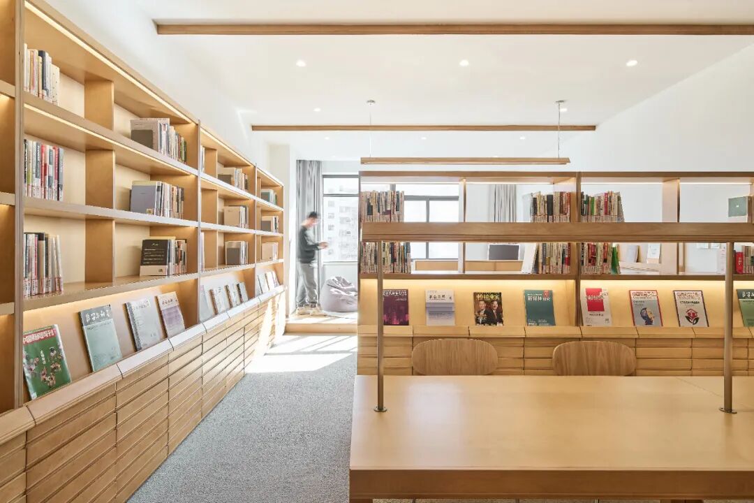 校园中的民生书房—民生学院空间设计|内里设计创研所-29