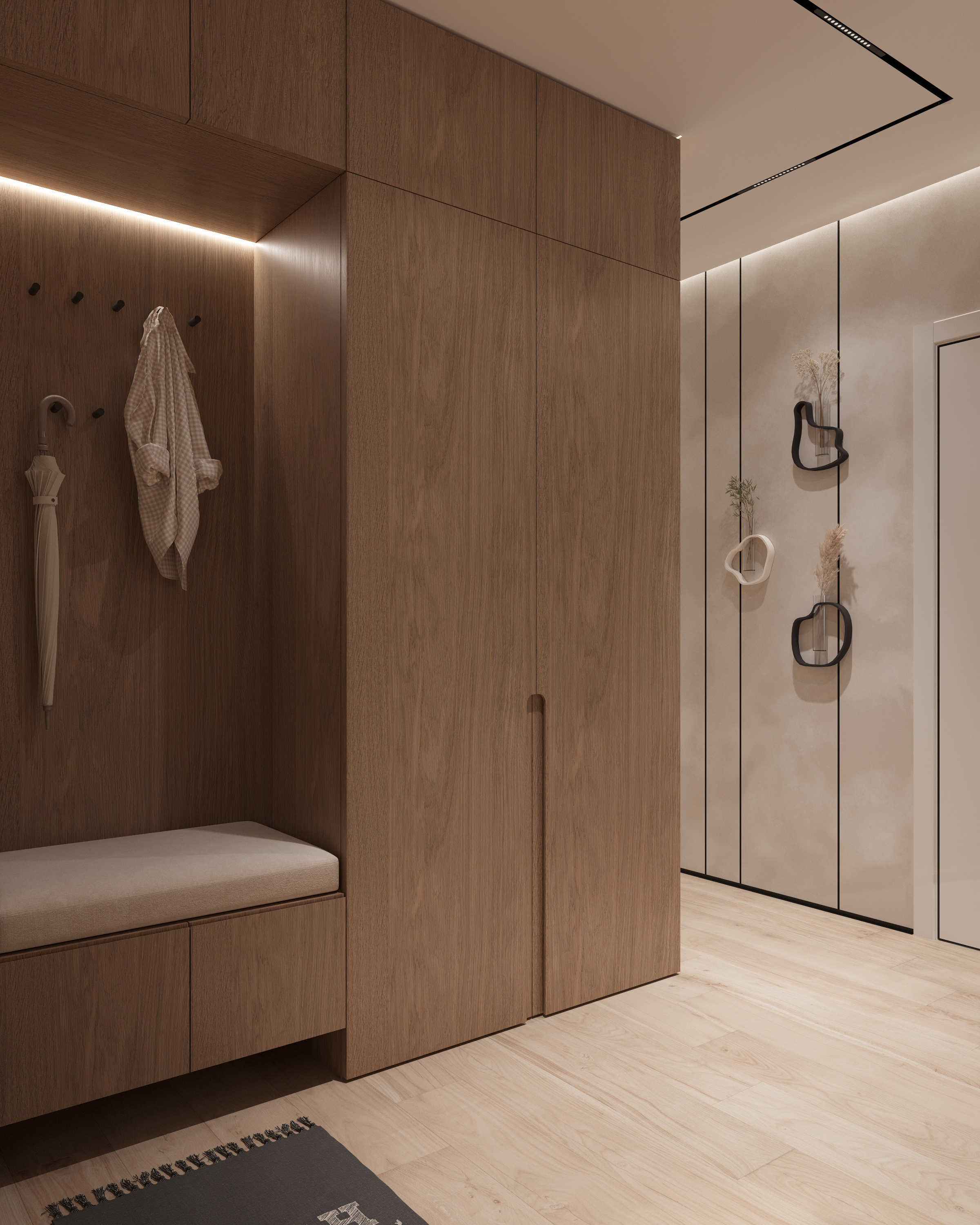 Entryway and walk-in closet | Symbol project-3