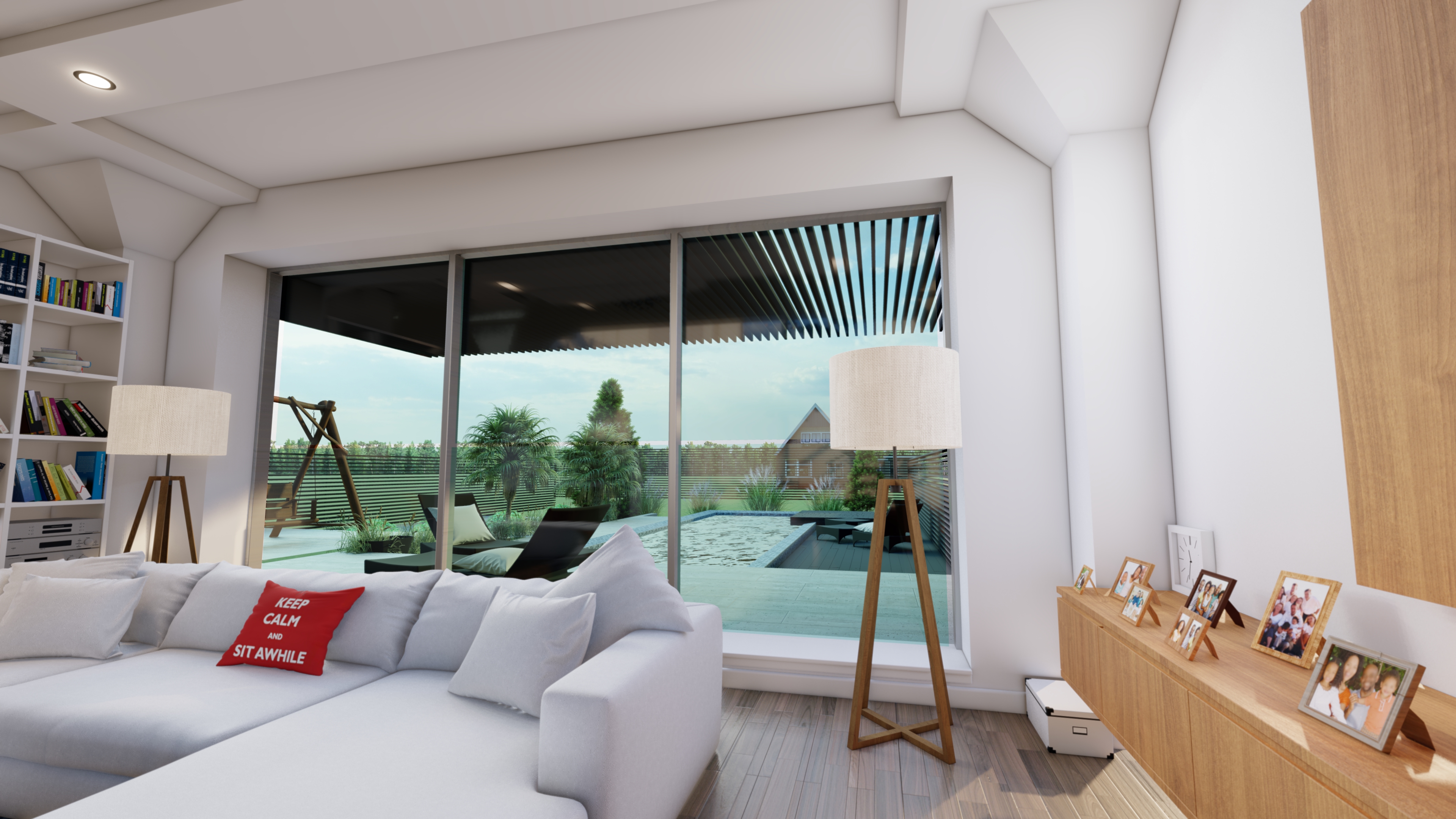 Simple House Render-4