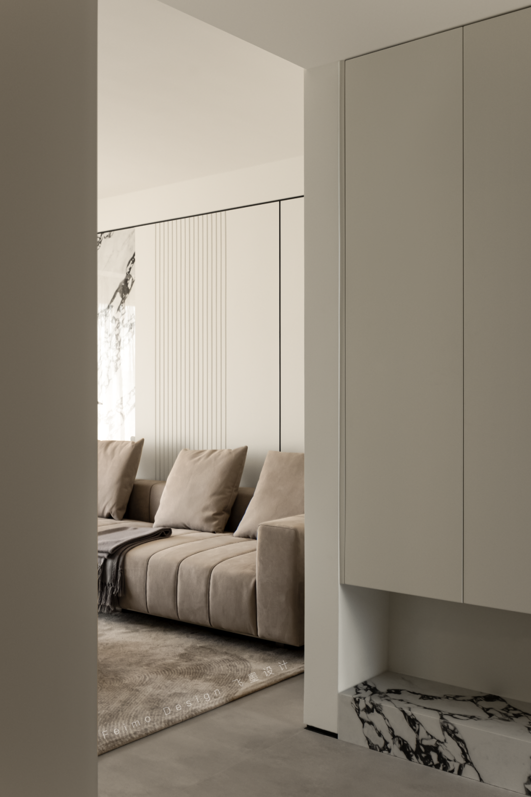 《四季》150㎡极简风大平层设计丨中国合肥丨飞墨设计组-40