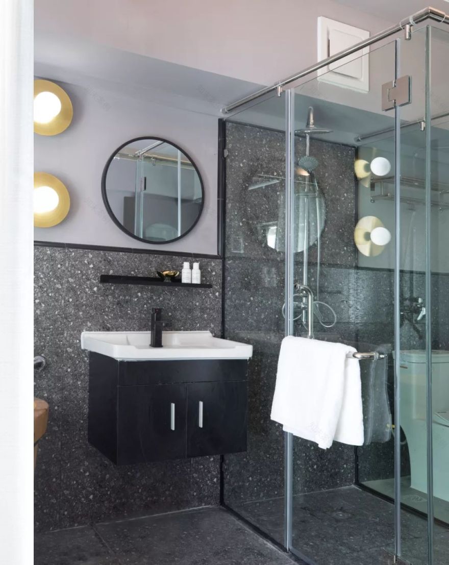 趣味的摩登黑白灰·美容spa店丨中国广东-24