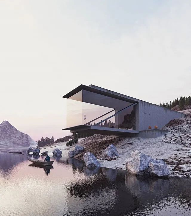 暗黑别墅的神秘魅力,大师 Reza Mohtashami 的现代设计艺术-42