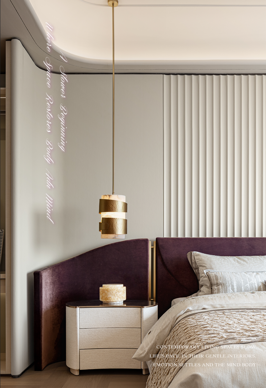 诗意空间设计 | 深圳鹏瑞鹭璟府展示样板间-25