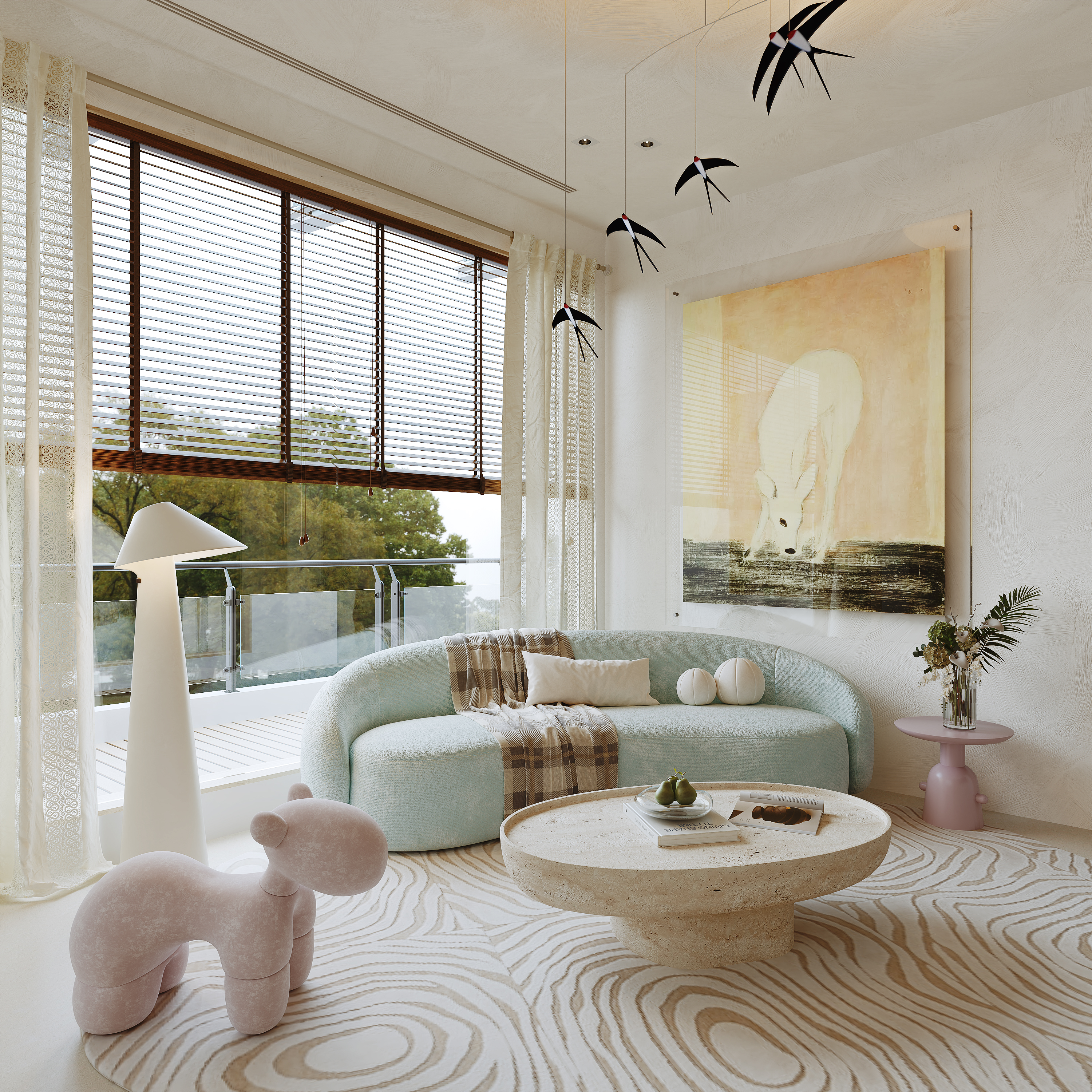 新案渲染 | 现代私宅-3