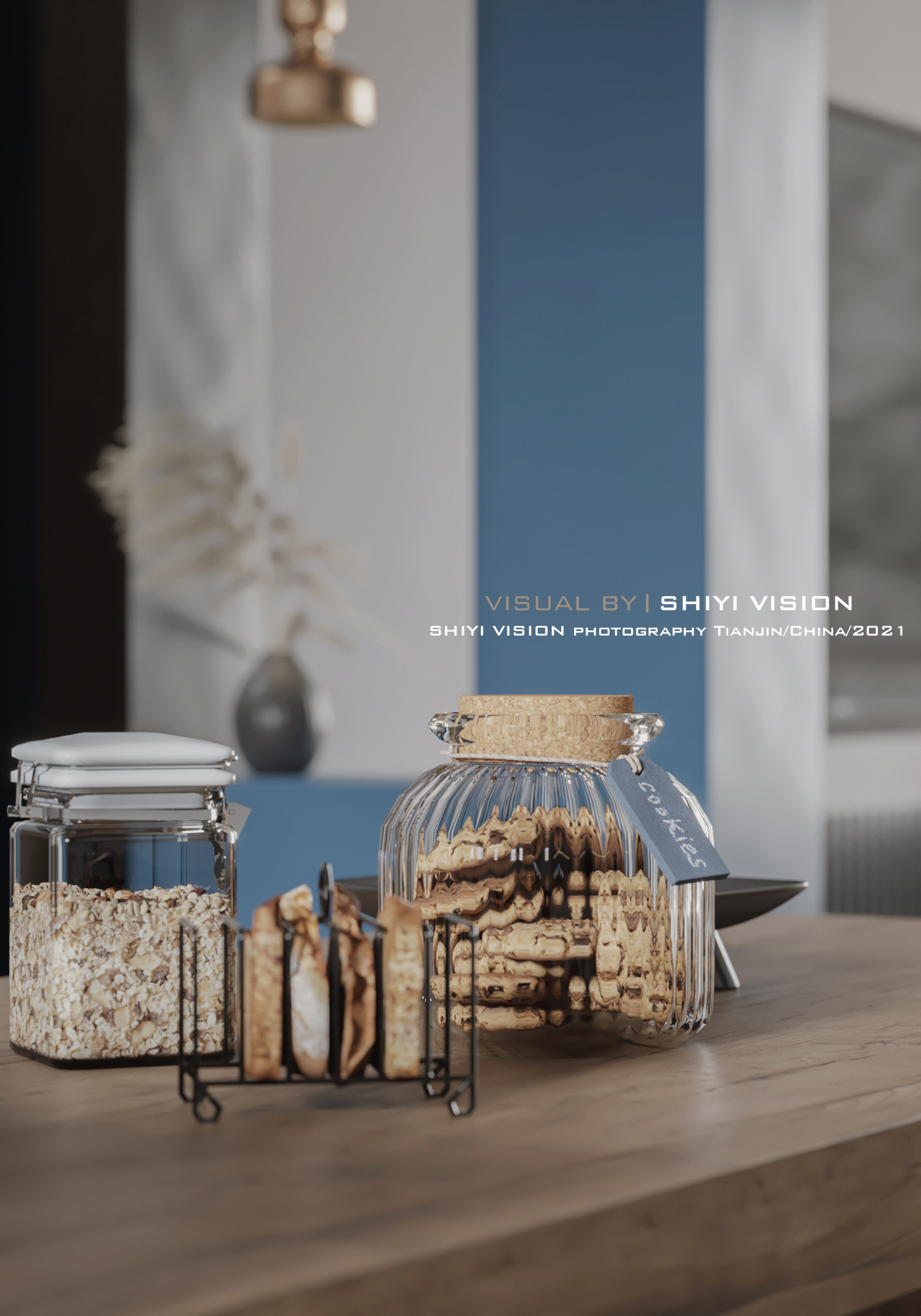 现代空间魔法 | 3Dmax2019 Vray4.2 PsCC 打造惊艳室内设计-11