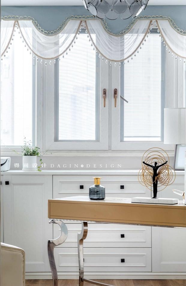 复式空间优化案例 | 阳光绿意下的美式轻奢家庭生活-44