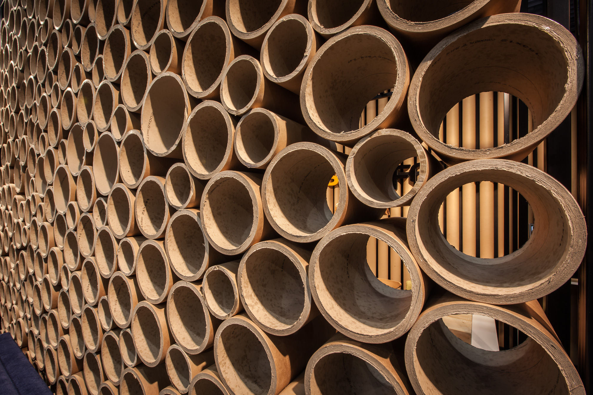 生态纸管打造的中欧最大家具展 50 平米展厅-12