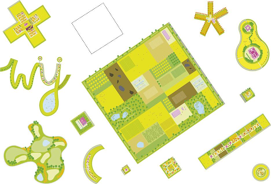 灵活自由的荷兰 Almere Oosterwold 城市规划-3