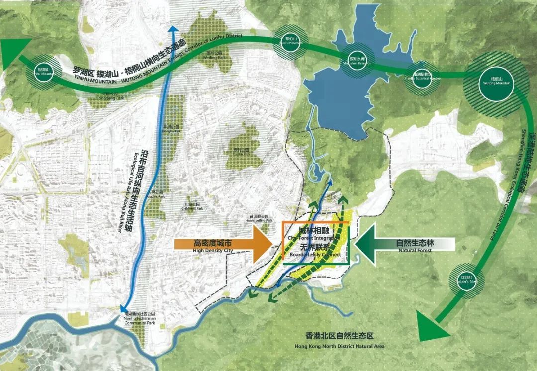 AUBE欧博设计中标深圳罗湖新秀片区城市设计-31